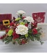 Ceramic Container Special  Floral Bouquet