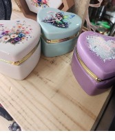 Ceramic Hinged Trinket Boxes gift