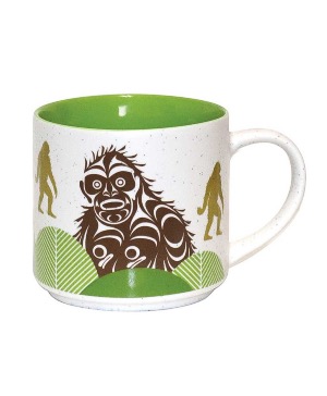 Ceramic Mug, Sasquatch 