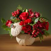 Red Velvet Christmas Arrangement Christmas arrangement