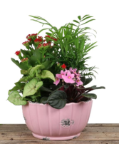 Antique Ceramic Planter 