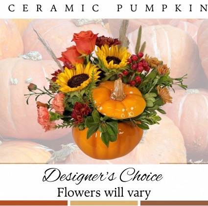 Ceramic Pumpkin