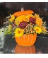 Ceramic Pumpkin with lid 
