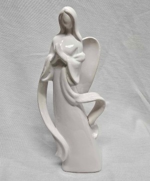 Ceramic Statue 10.5" Angel