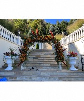 Ceremony arch Arch flowers