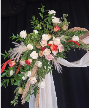 Ceremony Arch For Fall Ceremony Arch Wedding