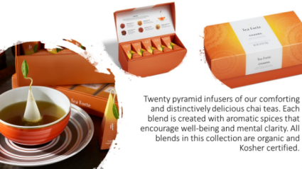 CHAKRA PRESENTATION BOX Assorted Teas
