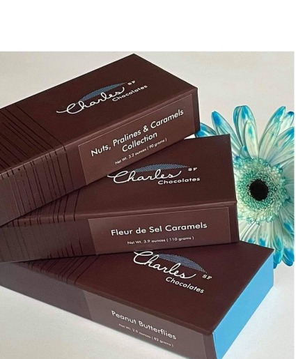 Charles Chocolates! Gourmet box