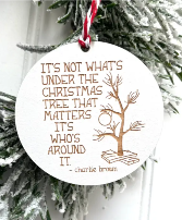 Charlie Brown Christmas Ornament Gift