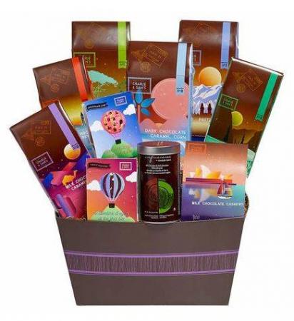 Charlie & Sam’s Premium Chocolate Gift Basket