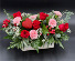 Charm Filled Classic Valentine's Flower Arrangement