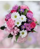 Charm Her Bouquet FHF-M3391 Fresh Flower Arrangement (Local Delivery Area Only)