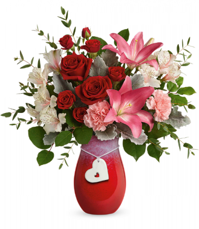 Charmed in Love Bouquet All-Around Floral Arrangement