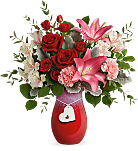 Charmed In Love Bouquet Teleflora in Springfield, IL | FLOWERS BY MARY LOU Charmed In Love Bouquet Teleflora in Springfield, IL | FLOWERS BY MARY LOU