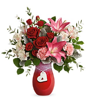 Charmed in Love Bouquet  Arrangement 