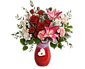 Charmed in Love Vase Arrangement