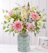 Charming Blush Bouquet by Southern Living assorted flowers