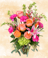 Charming & Cheerful Vased Arrangement