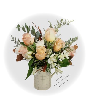Charming Neutral Pitcher A Ruth Original