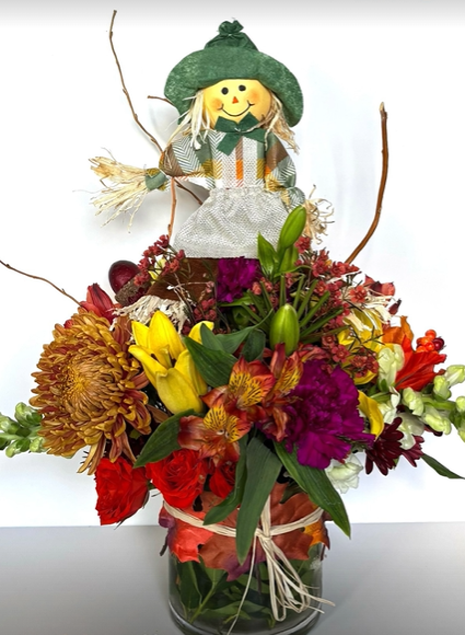 CHARMING SCARECROW DELIGHT fresh flowers