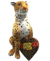 Chasing Her Heart with Cecil the Cheetah LIFESIZED 