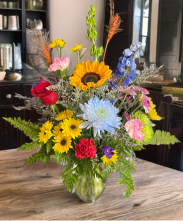 Chasing Rainbows Mixed Floral Vase Arrangement in Elizabeth City, NC | Albemarle Floral Chasing Rainbows Mixed Floral Vase Arrangement in Elizabeth City, NC | Albemarle Floral