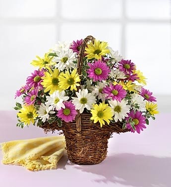 Cheer Basket centerpiece