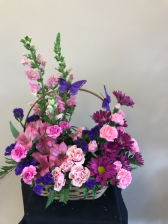 Cheerful arrangement Butterflies arrangement