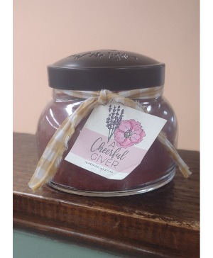 CHEERFUL GIVER CANDLES  GIFT