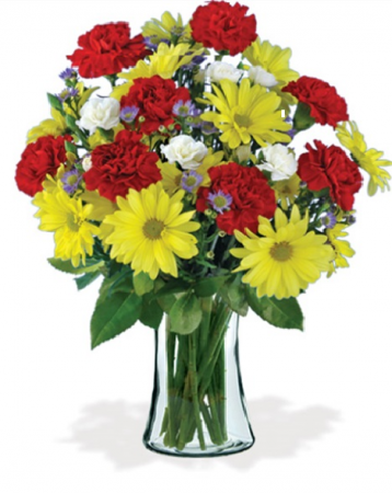 Cheerful Greetings Vase