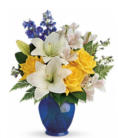 Brights bouquet Vase