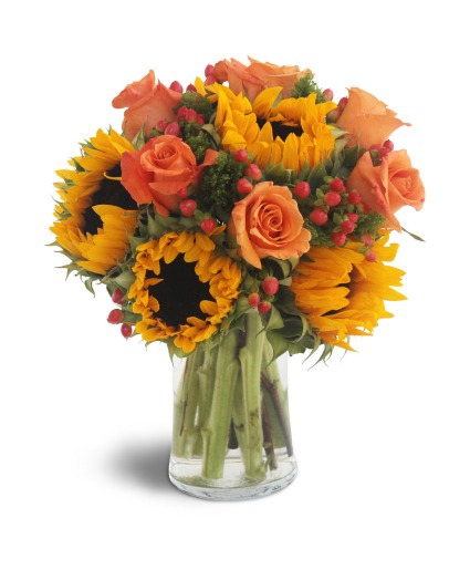 Cheerful Sunflowers  