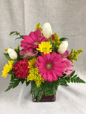 Cheerful Thoughts Arrangement in Cherokee, IA | Blooming House