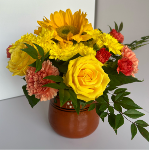 CHEERFUL YELLOW CASCADE  fresh flowers