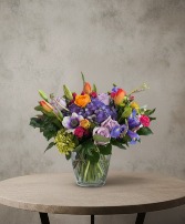 Shennagens  Cube Clear Vase