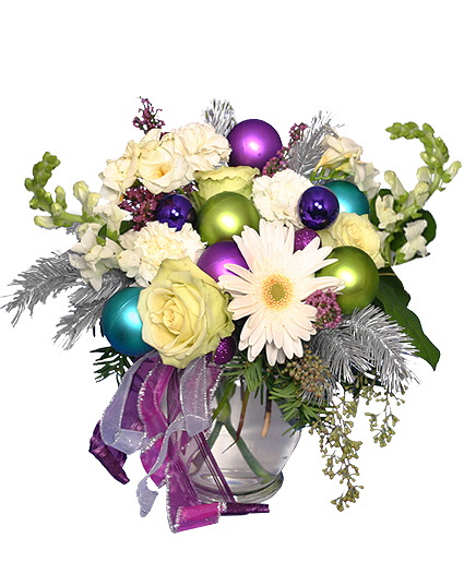 Elegance of Winter Flower Arrangement in Greenville, OH - HELEN'S FLOWERS &  GIFTS