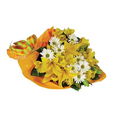 Cheery & Bright Hand Tied  Bouquet