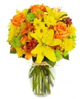 Cheery Harvest Flower Arrangement