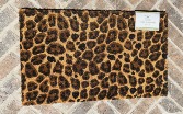 Cheetah Door Mat 