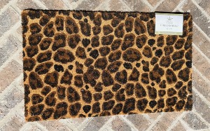 Cheetah Door Mat 