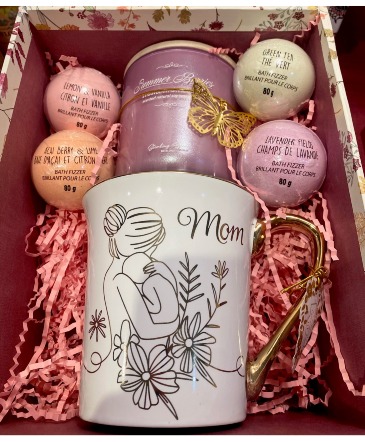 Cherish Mom Gift Box in Newmarket, ON | FLOWERS 'N THINGS FLOWER & GIFT SHOP