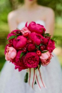 CHERRY BLOSSOM BOUQUET HAND TIED BOUQUET