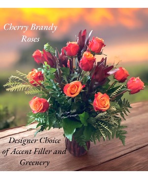 Cherry Brandy Roses Roses