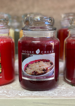 Cherry Cobbler Scented Fall Candle 