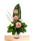 Cherry Kiss  Ceramic Vase Arrangement