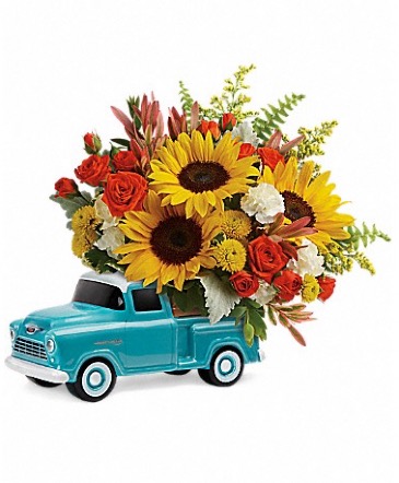 Chevy Pickup Truck  in Forney, TX | Kim's Creations Flowers, Gifts and More