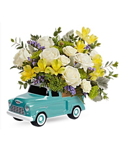 Chevy Trucking Blossoms Bouquet Bouquet