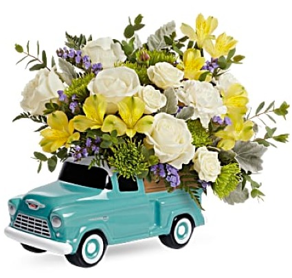 Chevy Trucking Blossoms Bouquet Various