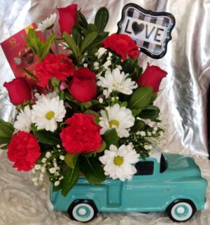 Chevy Truckload  Truck, Roses and Chocolates 