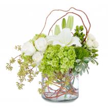 Chic and Styled Arrangement